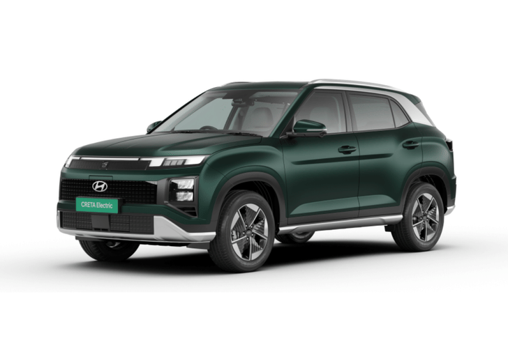 Hyundai Creta Electric Color Robust Emerald Matte